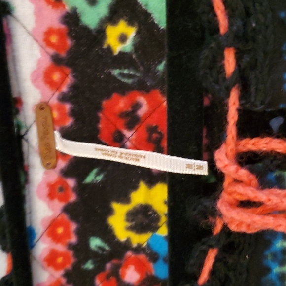 Free People crochet Quilted sweater, size M - Picture 3 of 4